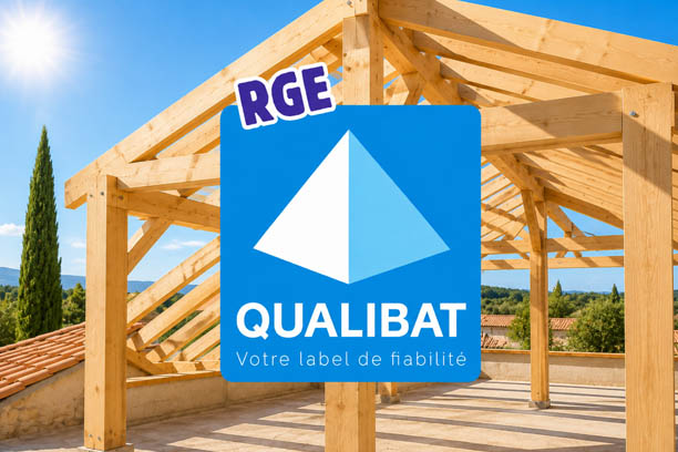Réalisation de charpente à Arles par une entreprise certifiée RGE Qualibat